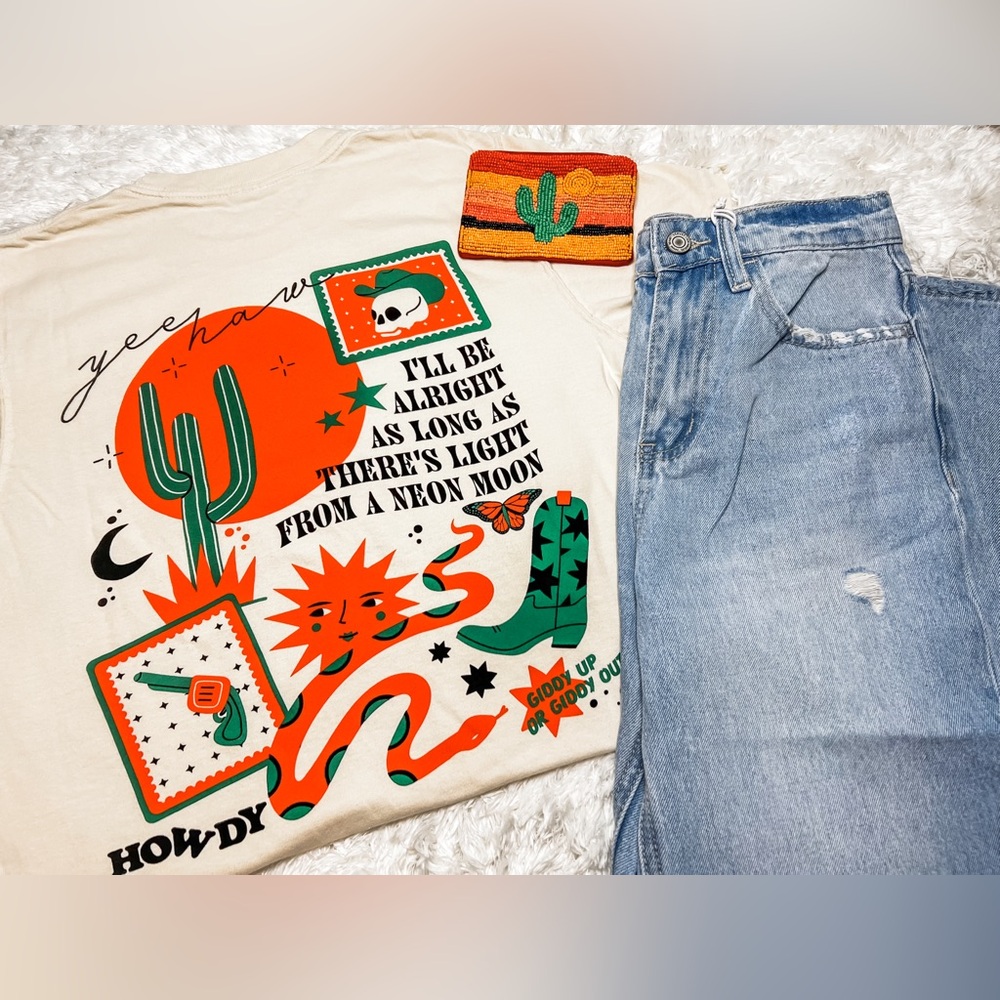 NEON MOON Women’s T-Shirt NWT